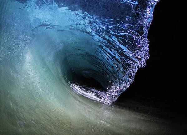 Surf Art Print featuring the photograph Boom In The Night by Micah Roemmling