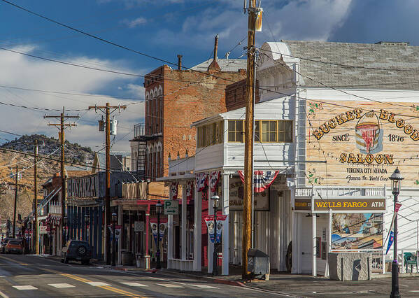 Nevada Art Print featuring the photograph Bucket of Blood by Marc Crumpler