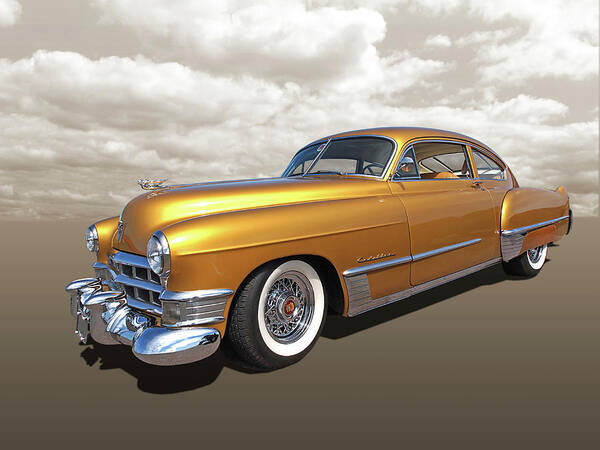 Cadillac Art Print featuring the photograph Cadillac Sedanette 1949 by Gill Billington