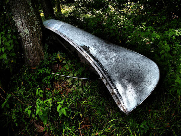 Canoe Art Print featuring the photograph Canoe by Wayne Higgs