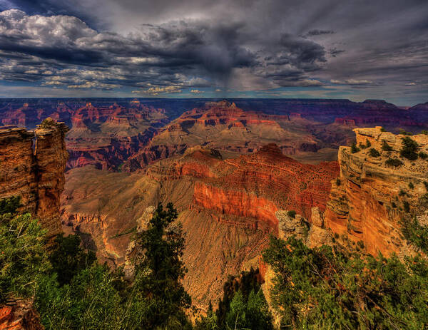 Grand Canyon Art Print featuring the photograph Center Stage by Beth Sargent