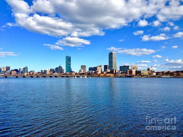 Boston Art Print featuring the photograph Charles River by Dennis Richardson