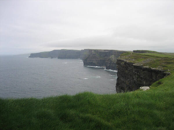 Photograph Art Print featuring the photograph Cliffs of Moher 1 by Annette Hadley