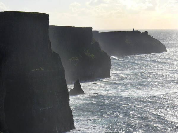 Travel Art Print featuring the photograph Cliffs of Moher 1 by Mike McGlothlen
