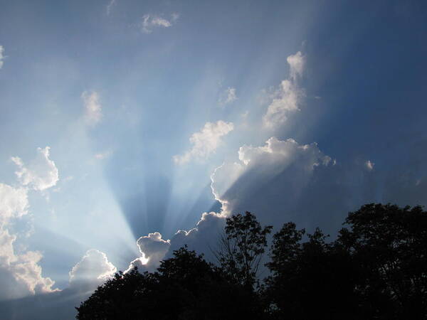 Sun Set Art Print featuring the photograph Clouds 7 by Douglas Pike