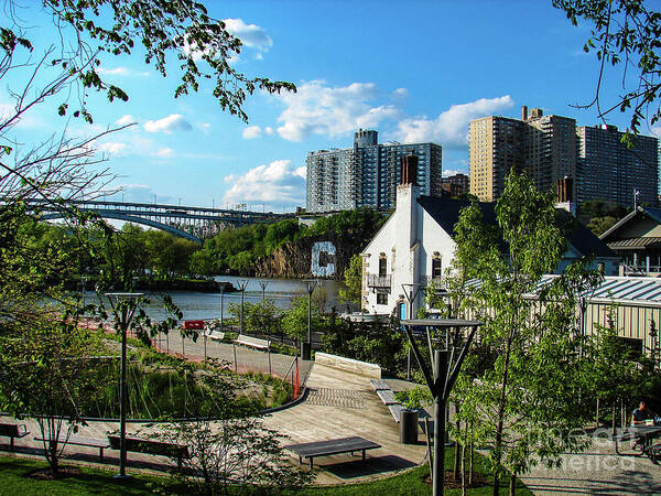 2014 Art Print featuring the photograph Columbia University Boathouse by Cole Thompson