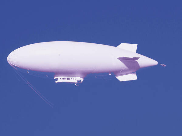 Al Bourassa Art Print featuring the photograph Dirigible by Al Bourassa