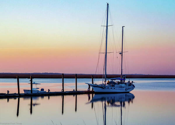 Sailing Art Print featuring the photograph Docked on Jekyll Island by G Lamar Yancy