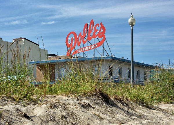 Dolles Art Print featuring the photograph Dolles Candyland - Rehoboth Beach Delaware by Brendan Reals