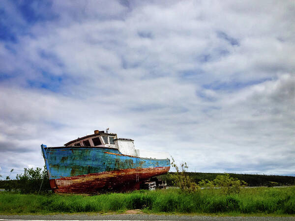 Nova Scotia Art Print featuring the photograph Dry Dock by Kristine Hinrichs