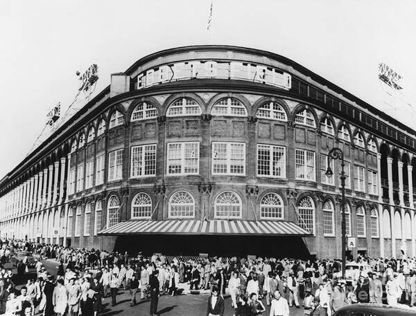 Historic Art Print featuring the photograph Ebbets Field, Brooklyn, Nyc by Photo Researchers