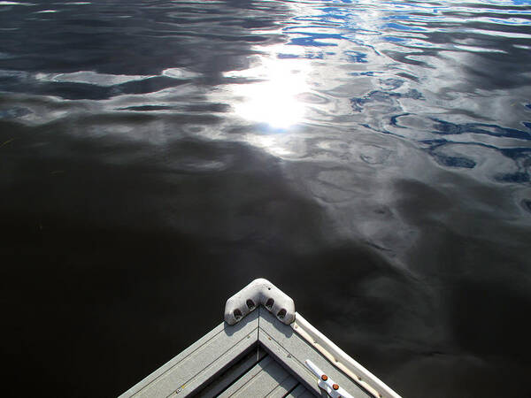 Water Art Print featuring the photograph Edge of the Dock 2 by Lyle Crump