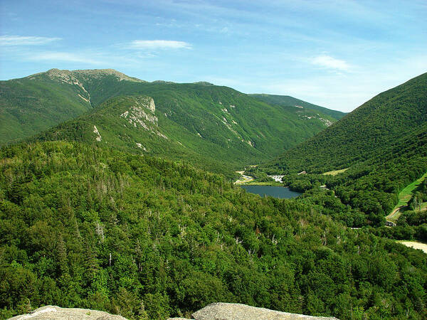 Nature Art Print featuring the photograph Franconia Notch by Eric Workman