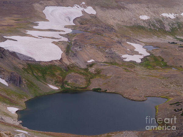 Montana Art Print featuring the photograph Frosty Lake by Tracy Knauer
