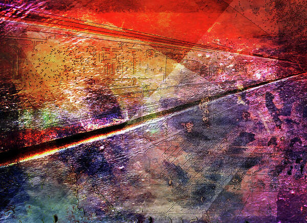 Gone Art Print featuring the digital art Gone by Linda Carruth