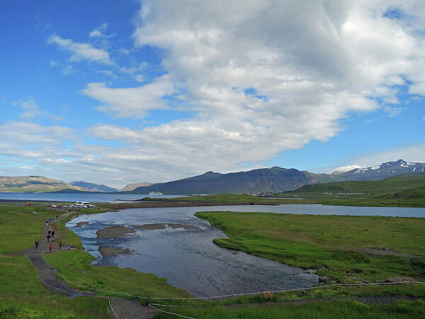 Landscape Art Print featuring the photograph Icelandic Landscape 5 by Pema Hou