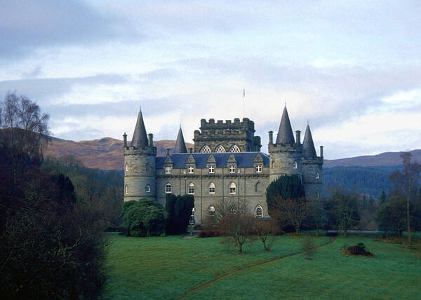 Scottish Art Print featuring the photograph Inveraray Castle by Kenneth Campbell