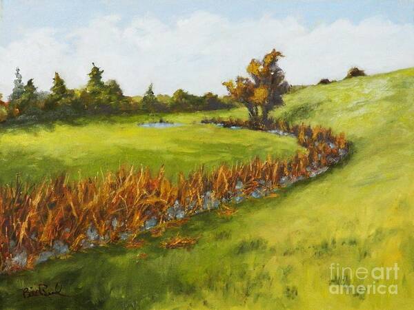 Arroyo Art Print featuring the painting Little Stream by William Reed