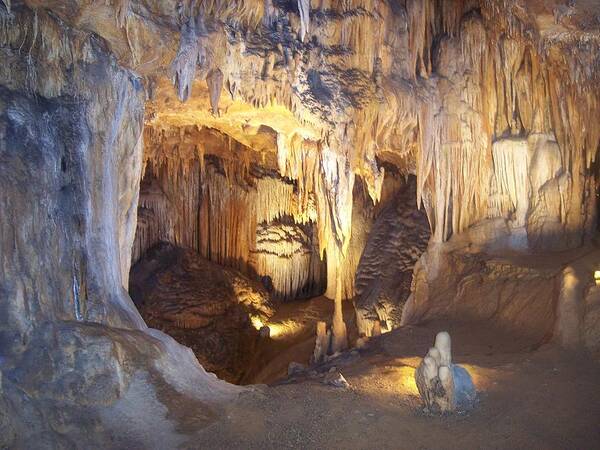 Virginia Art Print featuring the photograph Luray Caverns by Richard Bryce and Family