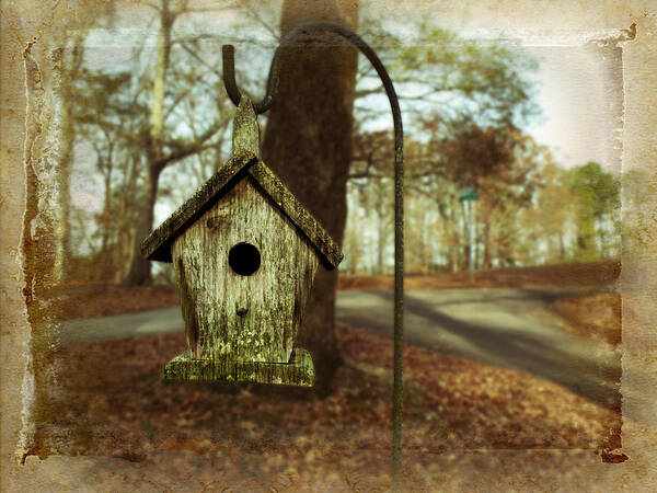 Mamaw Art Print featuring the photograph Mamaw's Birdhouse by Steven Michael