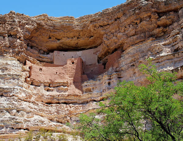 Travel Art Print featuring the photograph Montezuma's Castle by Arthur Dodd