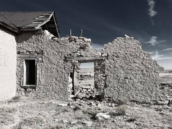 Abandoned Art Print featuring the photograph Mystery Ranch No. 20 by Brad Hodges