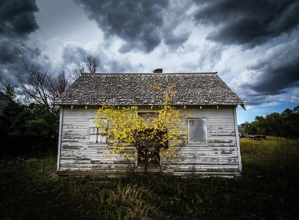 Old House Art Print featuring the photograph Old House by Wesley Aston