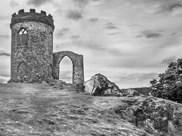 Bradgate Park Art Print featuring the photograph Old John Folly by Nick Bywater