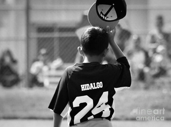 Baseball Art Print featuring the photograph One Of Those Days by Leah McPhail