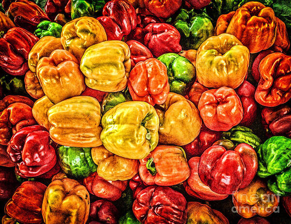 Michigan Art Print featuring the photograph Peppers Galore by Nick Zelinsky Jr