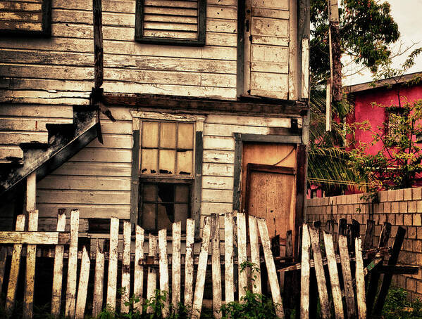 Wooden House Art Print featuring the photograph Picket Fence by Jessica Levant