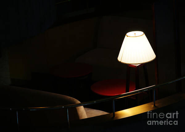 Lighting Art Print featuring the photograph Private Affair by Linda Shafer