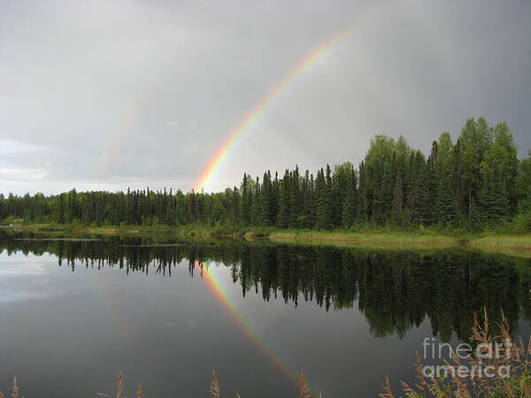 Rainbow Art Print featuring the photograph Rainbow by Anthony Trillo