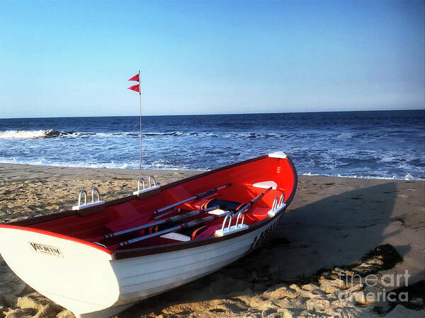 Beach Art Print featuring the photograph Ready to Row by Rick Locke - Out of the Corner of My Eye
