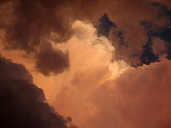 Cloud Art Print featuring the photograph Red Cloud III by Dylan Punke
