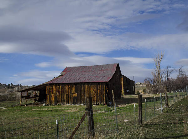 Reno Art Print featuring the photograph Reno Barn 2 by Rick Mosher