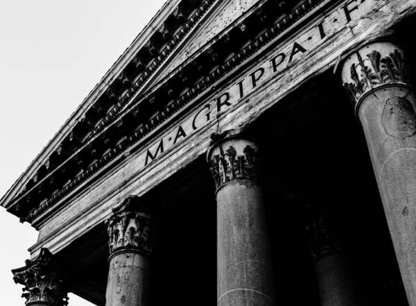 Rome Art Print featuring the photograph Rome - The Pantheon by AM FineArtPrints