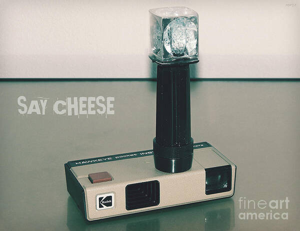 Camera Art Print featuring the photograph Say Cheese by Phil Perkins