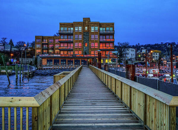 Sleepy Hollow Art Print featuring the photograph Sleepy Hollow Pier by Jeffrey Friedkin