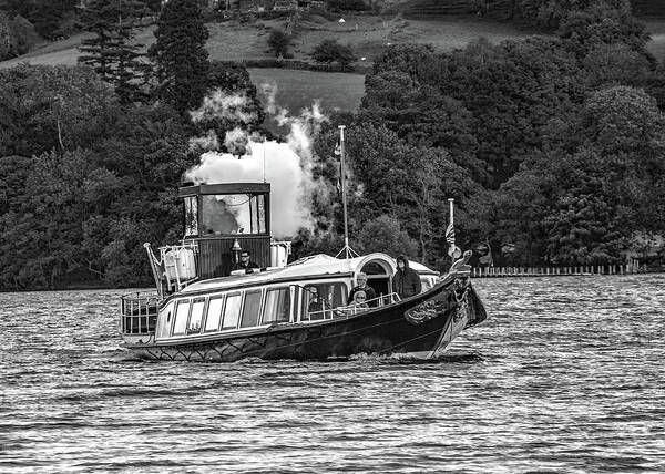 Steam Boat Art Print featuring the photograph Steam Boat Gondola by Ed James