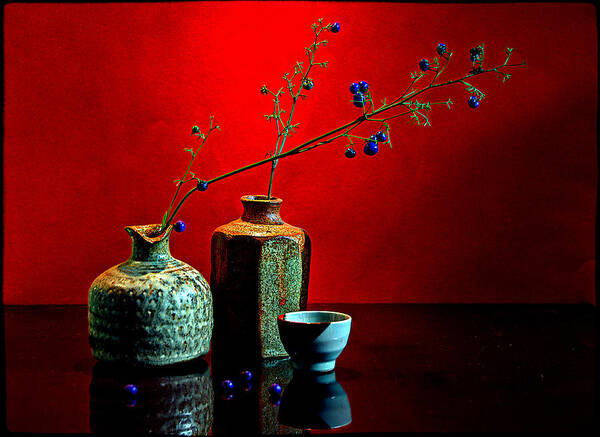 Still Life Art Print featuring the photograph Still life with ceramic by Andrei SKY