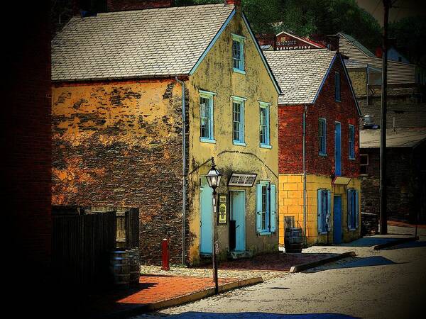 Harper's Ferry West Virginia Art Print featuring the photograph Street in Harper's Ferry by Joyce Kimble Smith
