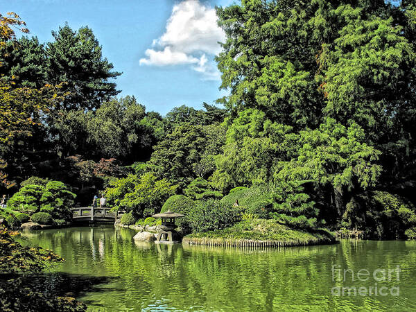 Garden Art Print featuring the photograph Stroll in the Garden by Onedayoneimage Photography