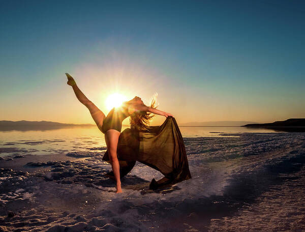 Dance Art Print featuring the photograph Summer Kicks by Dave Koch