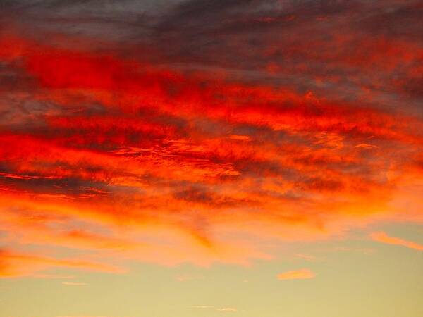 Sunset Art Print featuring the photograph Sunset at Eaton Rapids 4826 by Wesley Elsberry