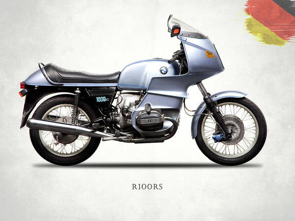 Bmw Art Print featuring the photograph The R100RS Motorcycle 1977 by Mark Rogan
