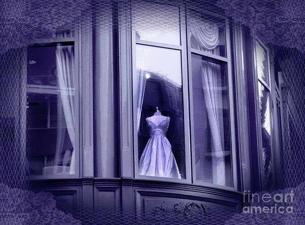 Bridal Art Print featuring the photograph The Fading Scent of Lavender by Laura Iverson