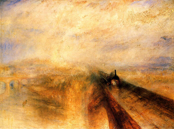 William Turner Art Print featuring the painting The Great Western Railway by William Turner