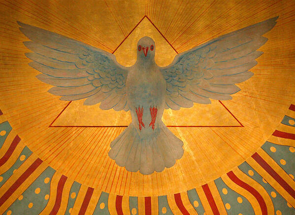 Holy Spirit Art Print featuring the painting The Holy Spirit by American School