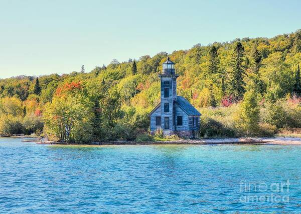 Pure Mi Art Print featuring the photograph The Old Light House by Robert Pearson